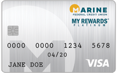  My Rewards&reg; Platinum Debit Card